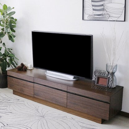 Natural wood TV stand (180 WAL)