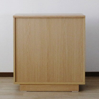 Natural wood sideboard (width 80cm NA)