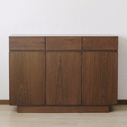 Natural wood sideboard (120cm wide WAL)