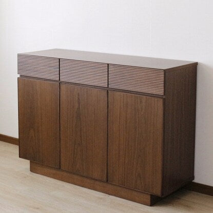 Natural wood sideboard (120cm wide WAL)