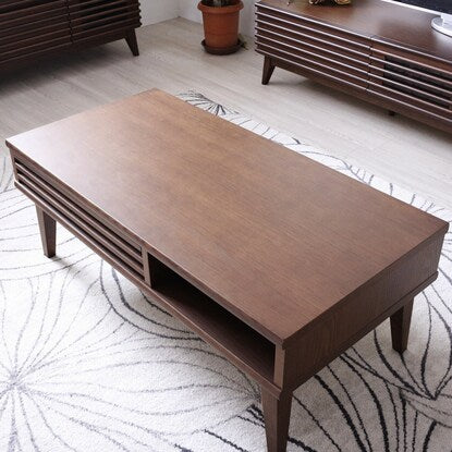 Center table with a warm wooden feel (100cm wide WAL)