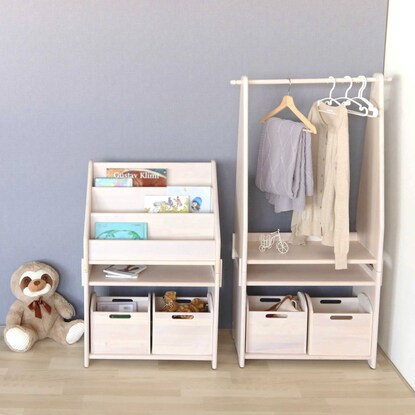 Kids Book Rack (WH)