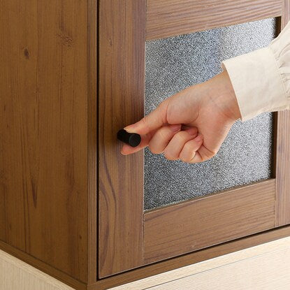 Q-Black Glass Door (WAL)