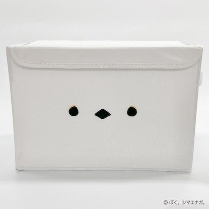 I'm a long-tailed tit. Storage box (white)