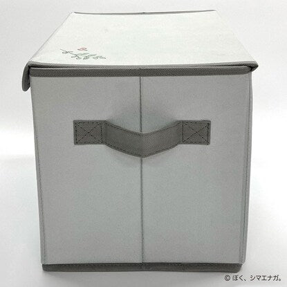 I'm a long-tailed tit. Storage box (light gray)