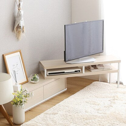 Tabletop Mini TV Stand Swing Type (OTG-C WH)