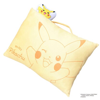 Pikachu mascot pillow