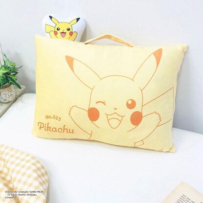 Pikachu mascot pillow