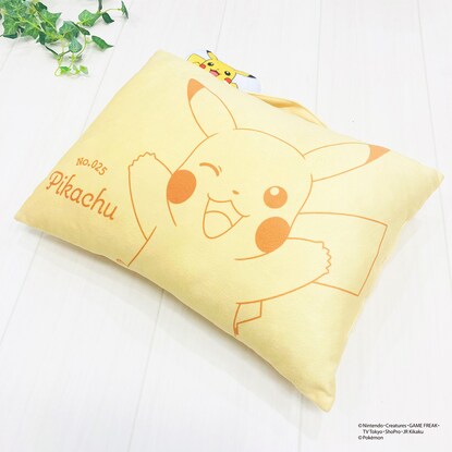 Pikachu mascot pillow