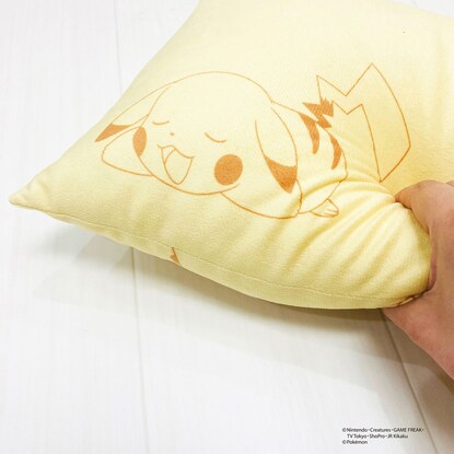 Pikachu mascot pillow