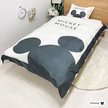 Mickey Mouse Duvet Cover Single Long Size 2-Piece Set Korean Style