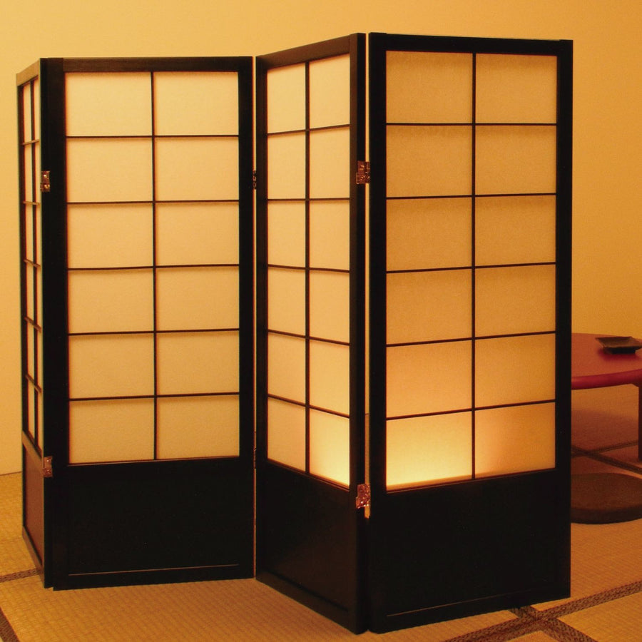 和風衝立4連 高さ120cm