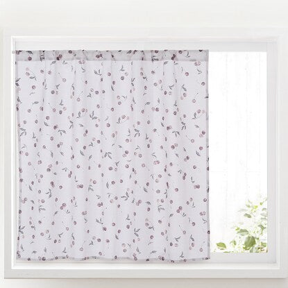 Small window curtains (cherry pattern 100 x 45 DH51)