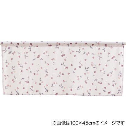 Small window curtains (cherry pattern 100 x 45 DH51)