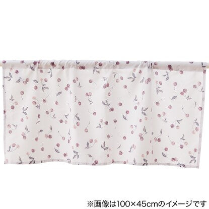 Small window curtains (cherry pattern 100 x 90 DH51)