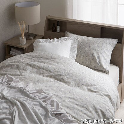 Duvet cover, semi-double (Line Flower ST22 GYBE SD)