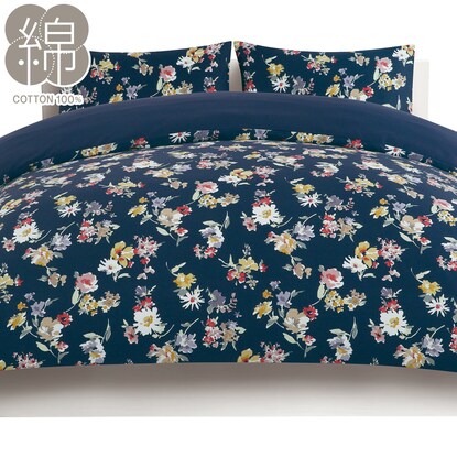 Duvet cover double (Flower ST22 NV D)