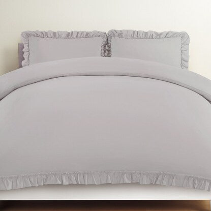 Duvet cover, semi-double (washed, frilled, F7, GYBE, SD)