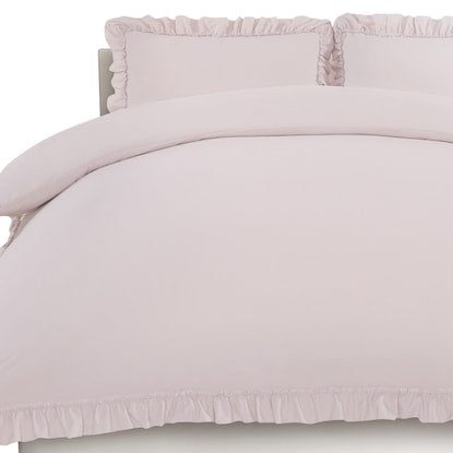 Single Duvet Cover (Washed Ruffle F9 RO S)