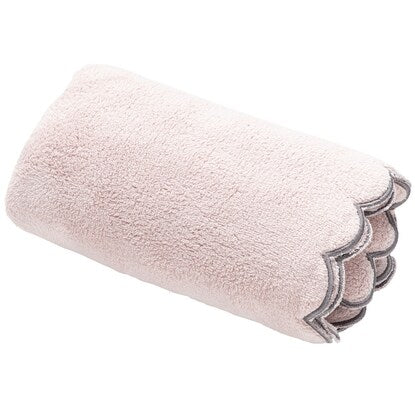 Scallop embroidery face towel (RO SR22)