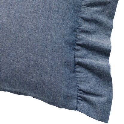 Cushion cover (side frill BL SC224 45×45cm)