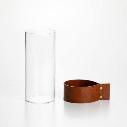 Flower vase (leather-like S ET108)