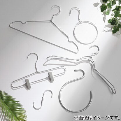 Non-slip aluminum suit hanger (1P)