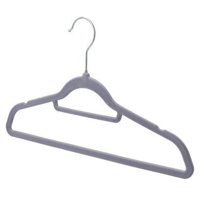 Thin, non-slip hanger, size M (PU, set of 5)