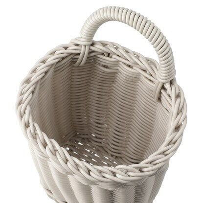 Washable rattan-style hanger basket (M MO ET14)