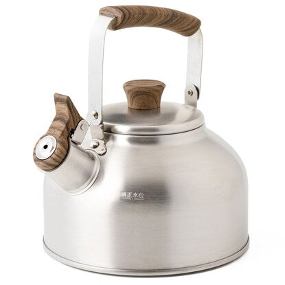 Whistling kettle 2L (wood grain)