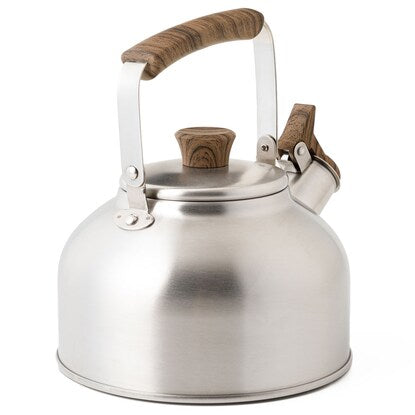 Whistling kettle 2L (wood grain)