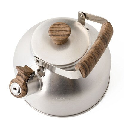 Whistling kettle 2L (wood grain)