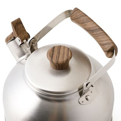 Whistling kettle 2L (wood grain)