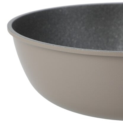 IH/Gas Fire Ultra-Lightweight Marble-Coated Frying Pan, Deep 20cm (MO KF23)