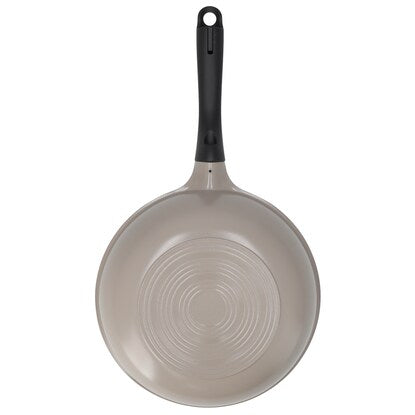 Gas stove, ultra-lightweight marble-coated frying pan (24cm deep, MO KF377)