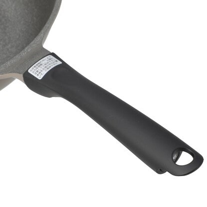 Gas stove, ultra-lightweight marble-coated frying pan (24cm deep, MO KF377)