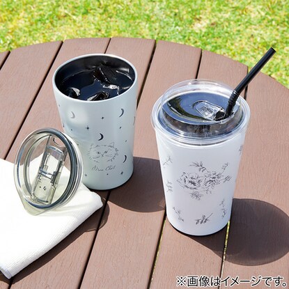 3WAY Stainless Steel Tumbler (Cat)