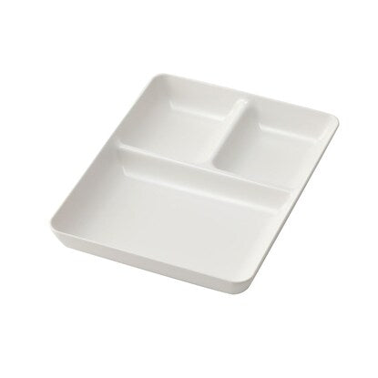 Water-repellent square lunch plate small (Hantsuya WH)