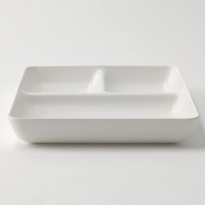 Water-repellent square lunch plate small (Hantsuya WH)