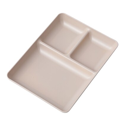 Water-repellent square lunch plate, small (MO)