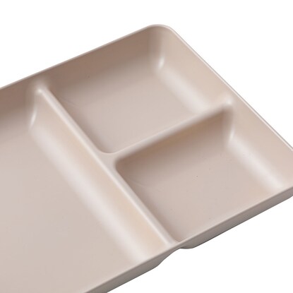 Water-repellent square lunch plate, small (MO)