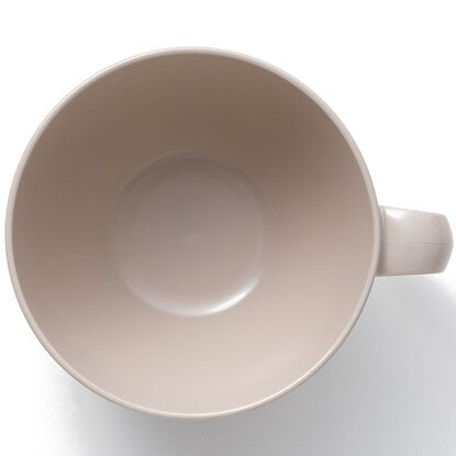 Water-repellent soup cup with handle (MO)