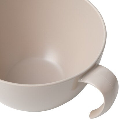 Water-repellent soup cup with handle (MO)