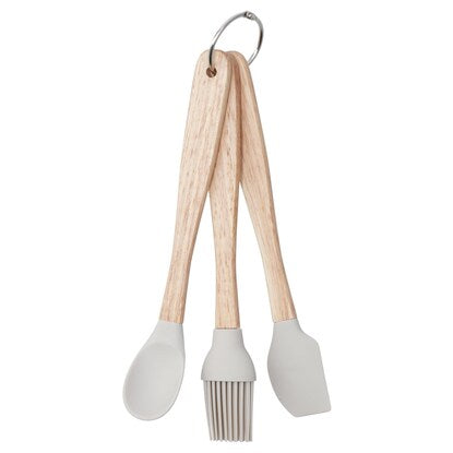 Silicone Kitchen Tool 3P (Mocha GA017)