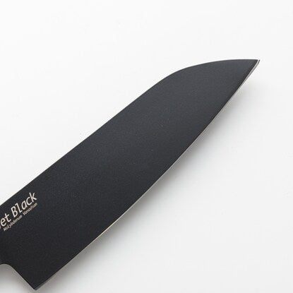 Santoku knife (Jet Black)