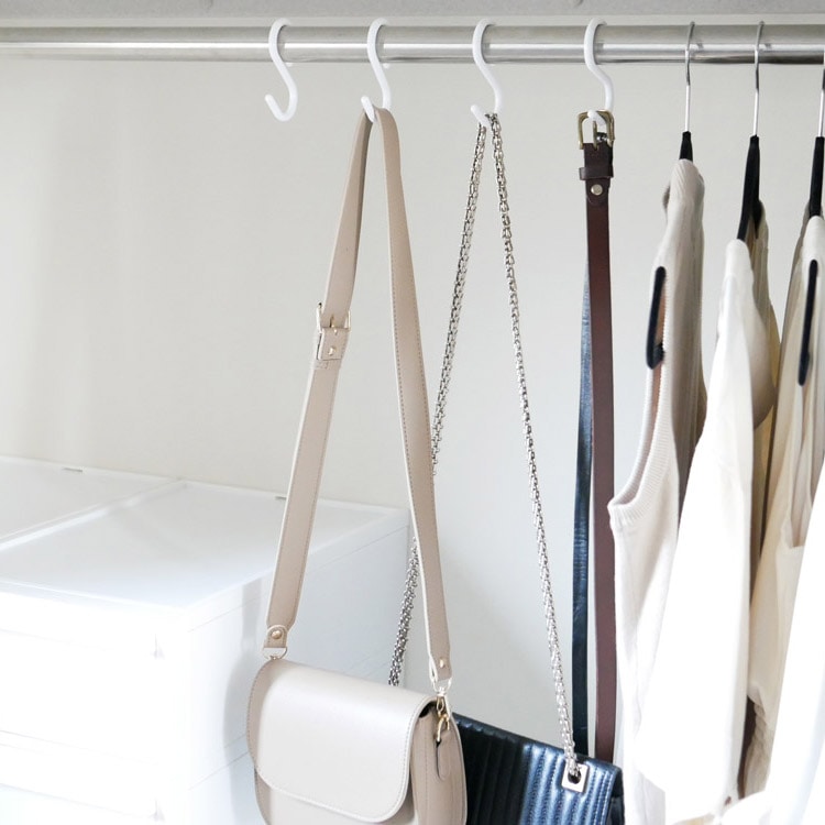 Large S-hook, warm white