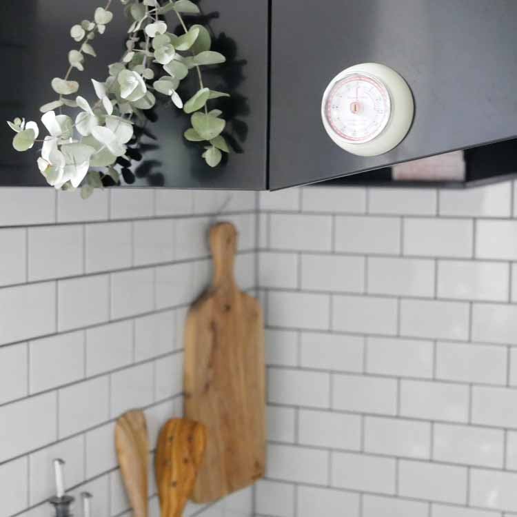 KITCHEN TIMER WITH MAGNET アイボリー