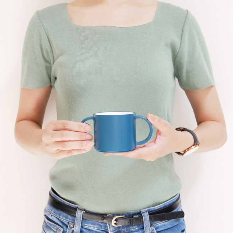 Kids Dish Mug Navy