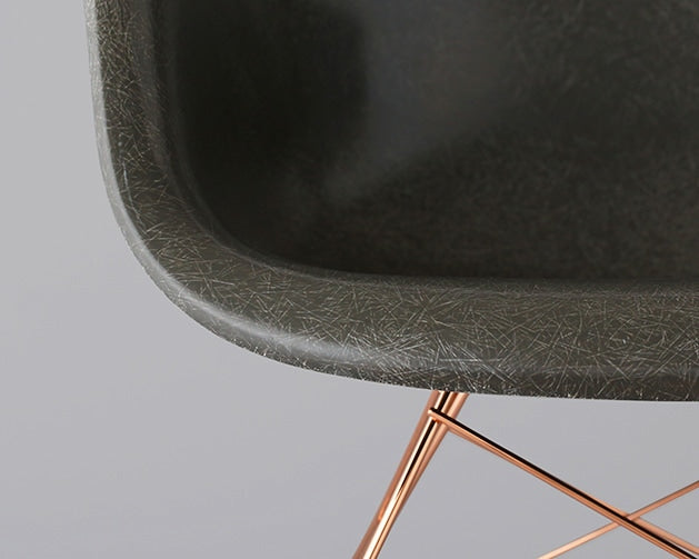 GS Fiberglass Arm Shell Chair by Modernica