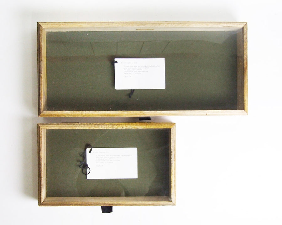 WOODEN DISPLAY BOX ウッドディスプレイボックス